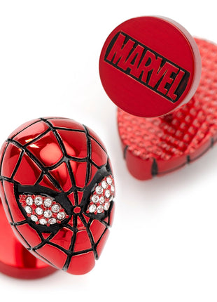 Marvel Spider-Man 3D Crystal Cufflinks