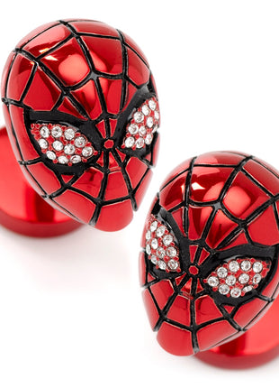 Marvel Spider-Man 3D Crystal Cufflinks