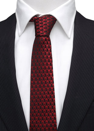 Marvel Spider-Man Mask Red Men's Tie