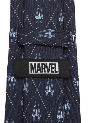 Marvel Spider-Man Diamond Navy Men's Tie