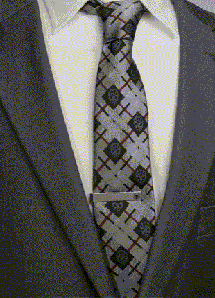 Marvel Spider-Man Plaid Black Men's Tie