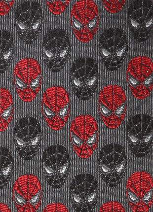 Marvel Spider-Man Chevron Red Black Men's Tie