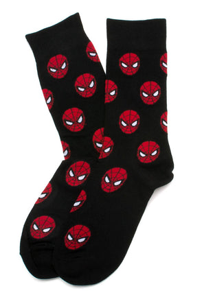 Marvel Spider-Man 3 Pack Socks and Lapel Pin Gift Set