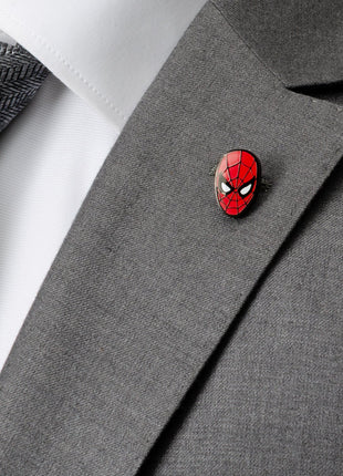 Marvel Spider-Man 3 Pack Socks and Lapel Pin Gift Set