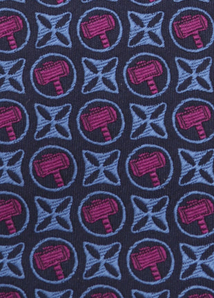 Marvel Thor Hammer Mjolnir Men's Tie