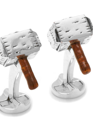 Marvel Thor Mjolnir 3D Cufflinks