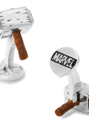 Marvel Thor Mjolnir 3D Cufflinks