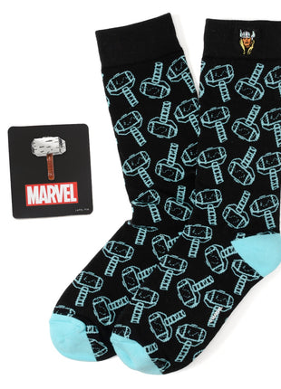 Marvel Thor Pattern Blue and Black Gift Set