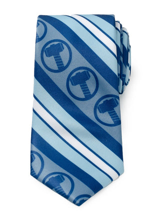 Marvel Thor Blue Striped Men's Tie