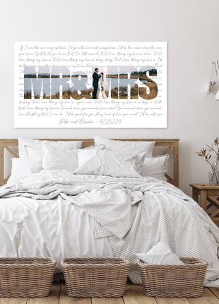 Custom Letter Photo Collage Gift
