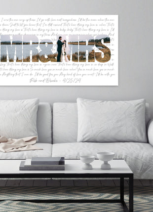 Custom Letter Photo Collage Gift