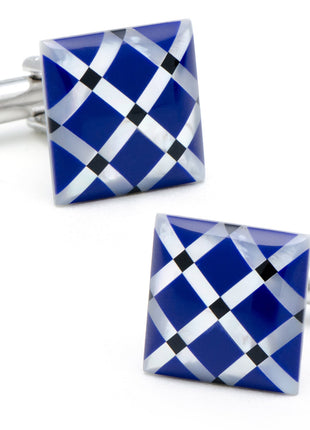 Mother of Pearl Diamond 5-Stud Set