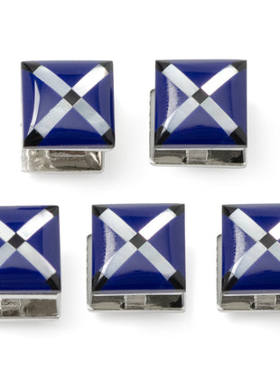 Mother of Pearl Diamond 5-Studs