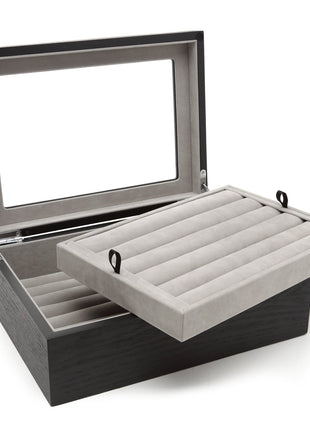 Onyx Cufflinks Collector's Case - 72 pairs