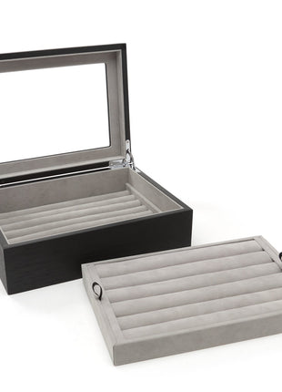 Onyx Cufflinks Collector's Case - 72 pairs