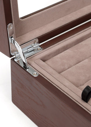 Espresso Cufflinks Collector's Case - 72 pairs