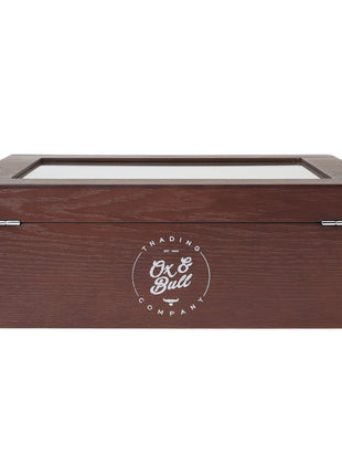 Espresso Cufflinks Collector's Case - 72 pairs