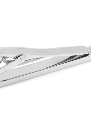 Onyx Inlaid Tie Clip