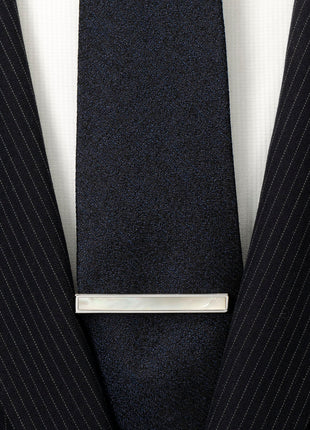 Mother of Pearl Inlaid Tie Clip