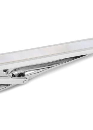 Mother of Pearl Inlaid Tie Clip