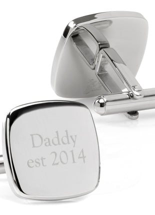 Daddy Established Engravable Cufflinks
