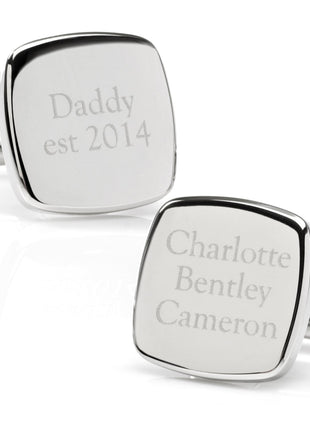 Daddy Established Engravable Cufflinks