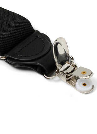 Black Convertible Suspenders