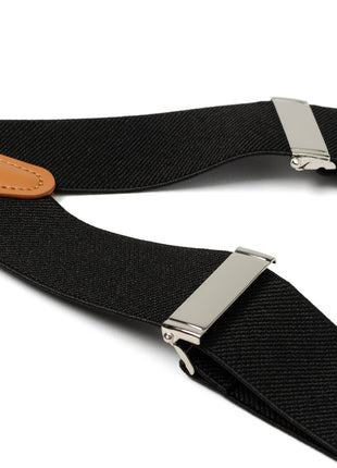 Black Convertible Suspenders