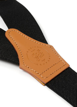Black Convertible Suspenders