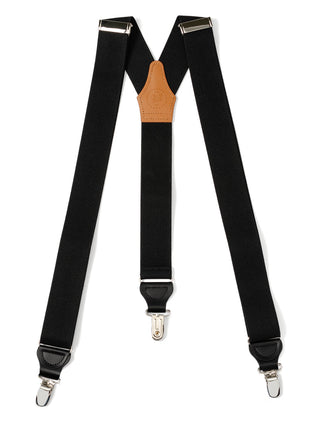 Black Convertible Suspenders