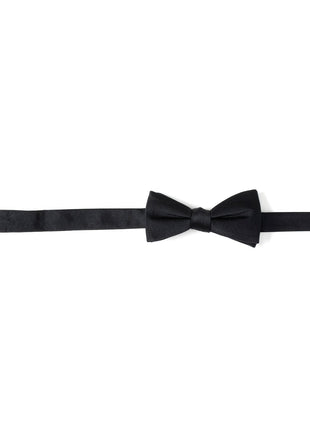 Black Silk Bow Pre-Tie