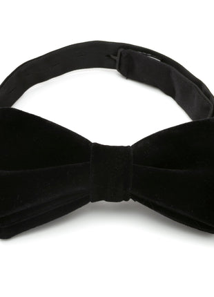 Black Velvet Bow Tie