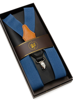 Blue Convertible Suspenders