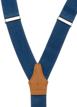 Blue Convertible Suspenders