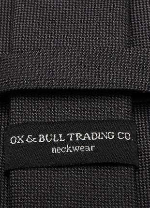 Black Silk Tie