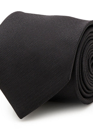 Black Silk Tie