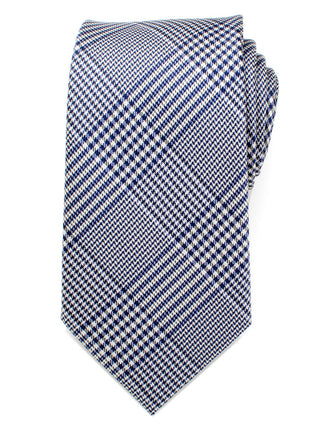 Blue Glen Plaid Silk Tie