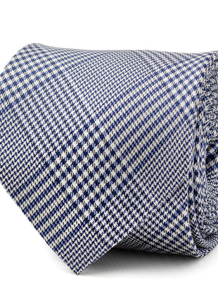 Blue Glen Plaid Silk Tie