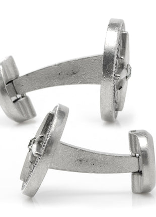 Antique Compass Stainless Steel Cufflinks