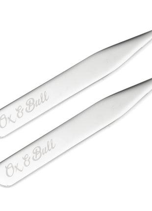 Stainless Steel Engravable Collar Stays