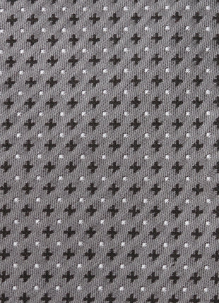 Gray Cross Dot-Men's Tie
