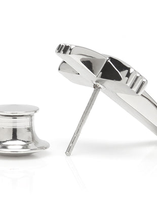 Cross Stainless Steel Lapel Pin