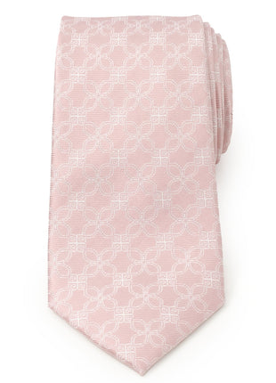 Pink Art Deco Men's Tie