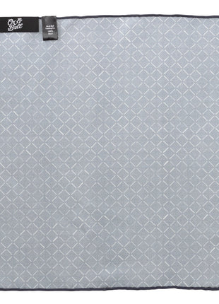 Navy Diamond Pocket Square
