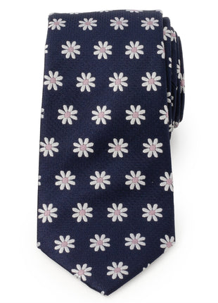 Daisy Navy Blue Men's Tie