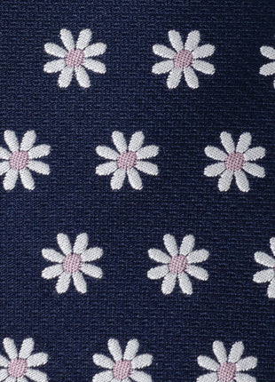 Daisy Navy Blue Men's Tie