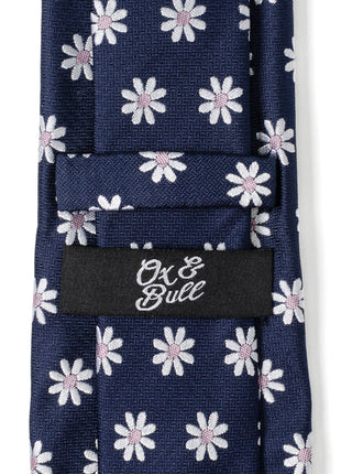 Daisy Navy Blue Men's Tie