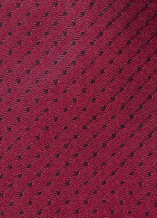 Red Pin Dot Men's Tie