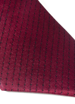 Red Pin Dot Men's Tie