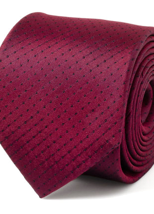 Red Pin Dot Men's Tie